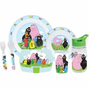 Service de Vaisselle Fun House Plastique 6 Pièces