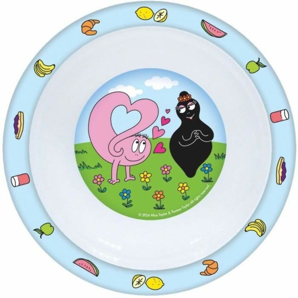 Service de Vaisselle Fun House Plastique 6 Pièces
