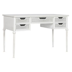 Bureau Home ESPRIT Blanc Métal 122 x 50 x 76 cm