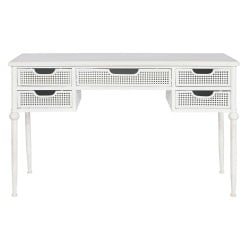 Bureau Home ESPRIT Blanc Métal 122 x 50 x 76 cm