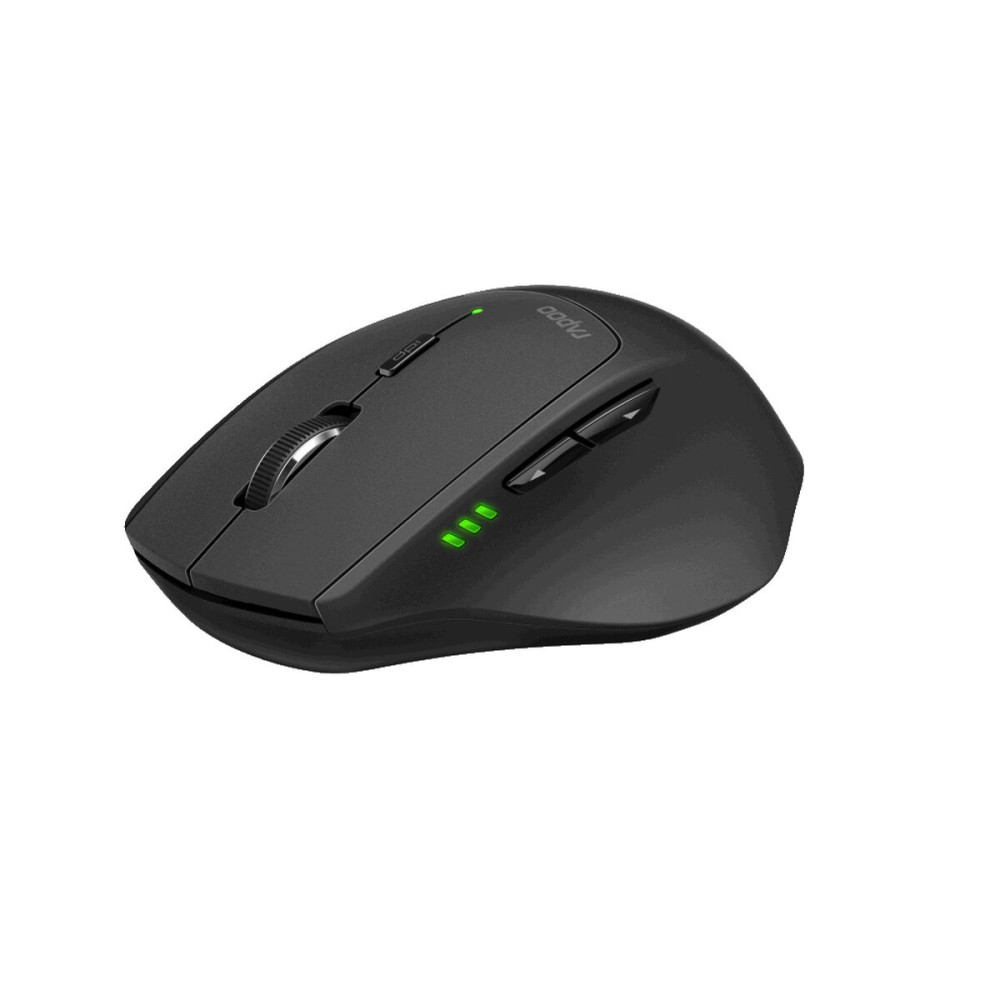 Mouse Rapoo Black Green 1600 dpi