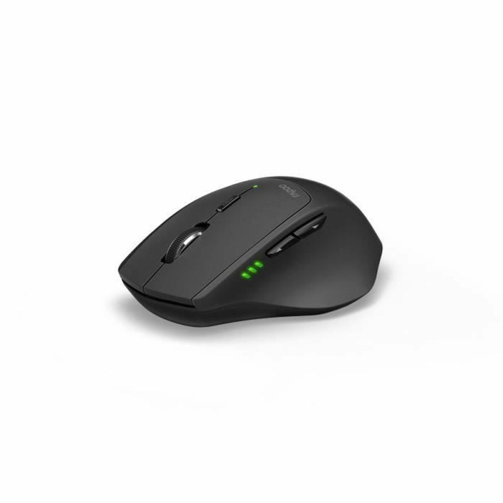 Mouse Rapoo Black Green 1600 dpi