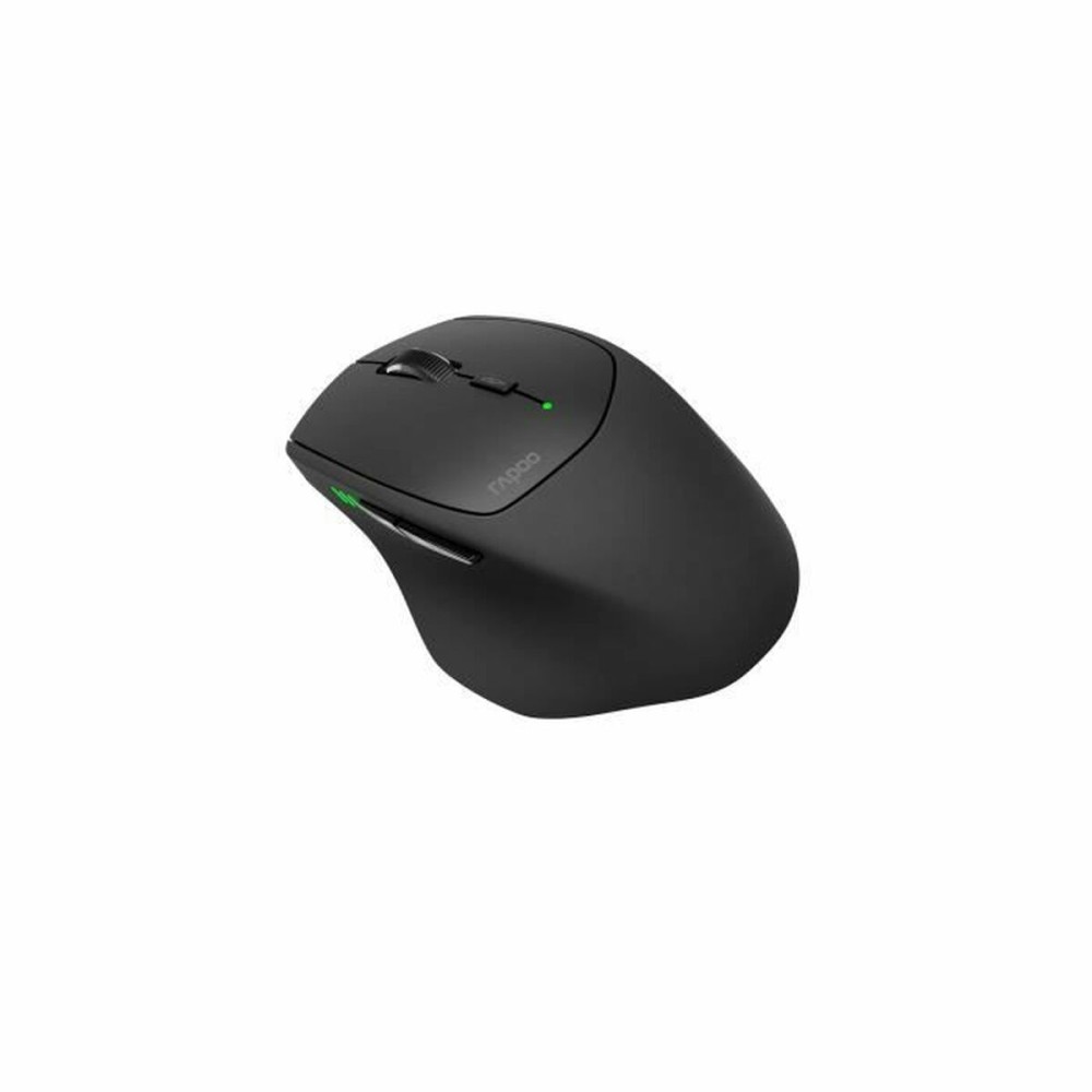 Mouse Rapoo Black Green 1600 dpi