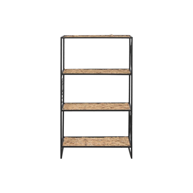 Shelves Home ESPRIT Black Metal Fibre 50 x 25 x 88 cm