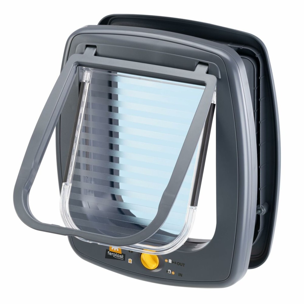 Cat Flap Ferplast Grey Plastic