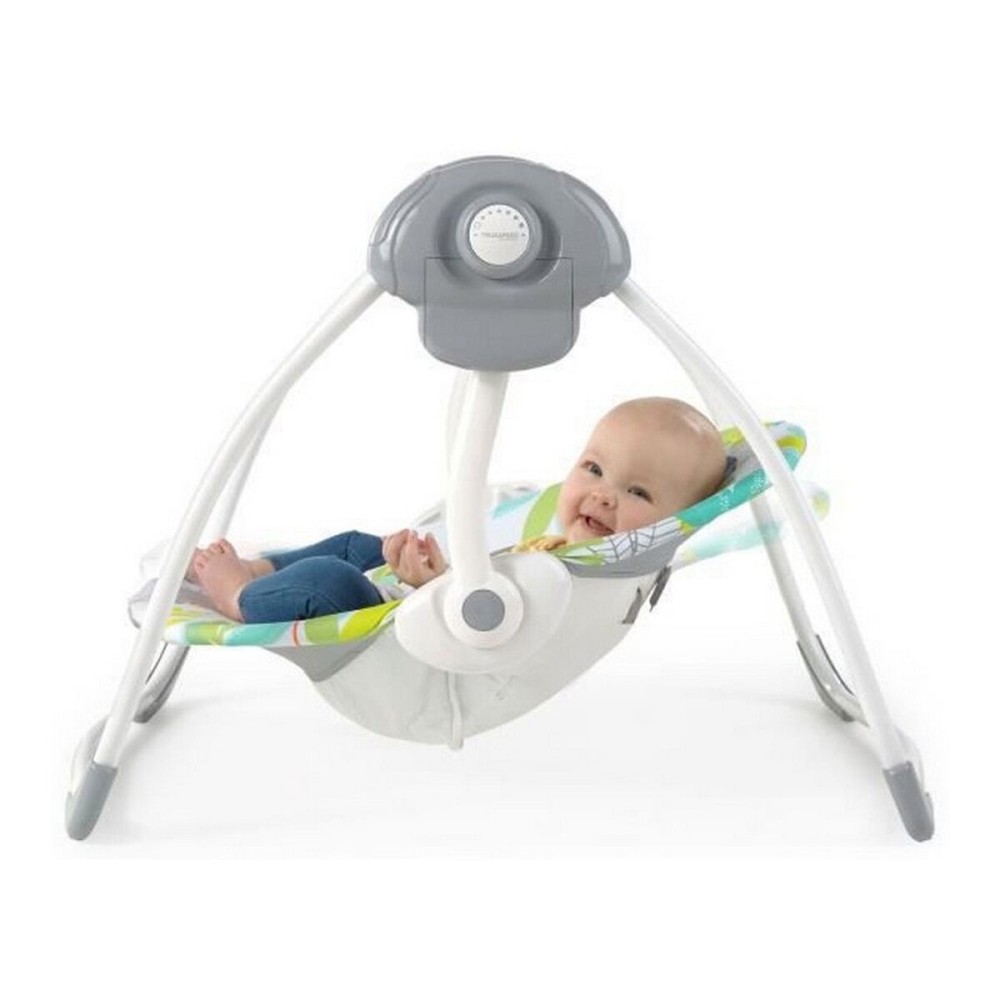 Fauteuil à Bascule Ingenuity Compact portable swing Multicouleur animaux