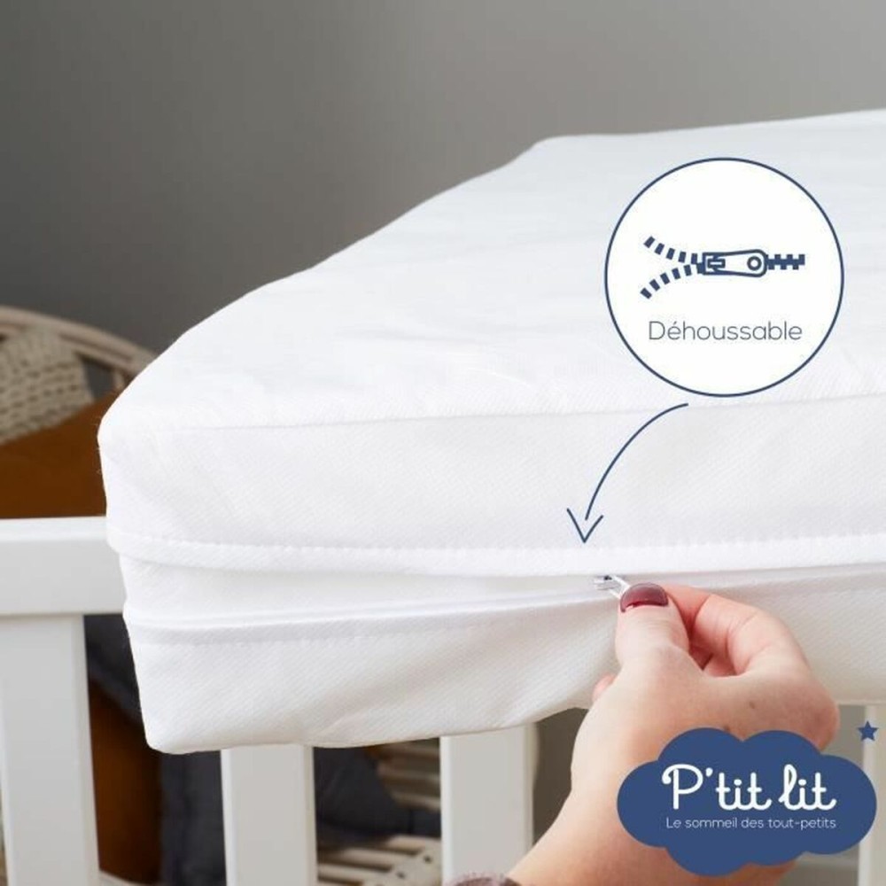 Cot protector P'TIT LIT White (25 Units)