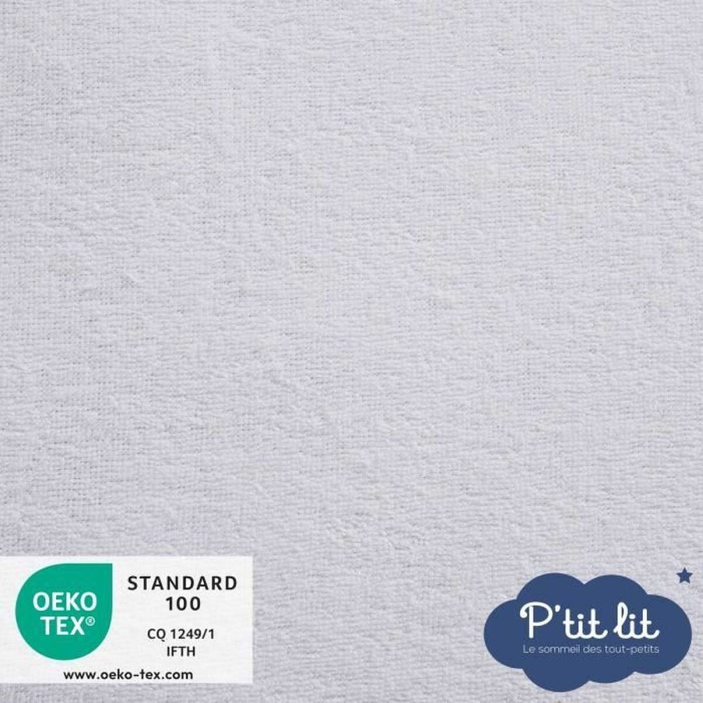 Cot protector P'TIT LIT 70 x 140 cm White 25 Pieces (25 Units)