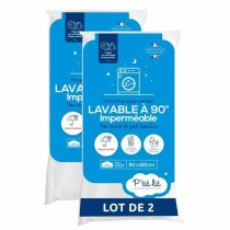 Cot protector P'TIT LIT 70 x 140 cm White 25 Pieces (25 Units)