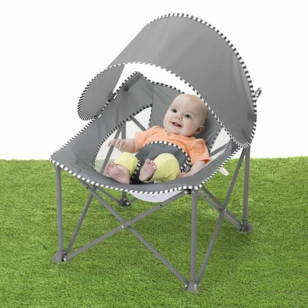 Baby-Liegestuhl Bright Starts Grau