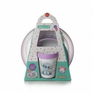 Dinnerware Set Disney Melamin 3 Pieces (2 Units)