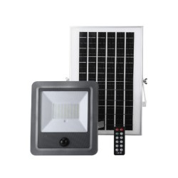 Flutlicht EDM 31862 100 W 1200 Lm Solar Bewegungsmelder (6500 K)