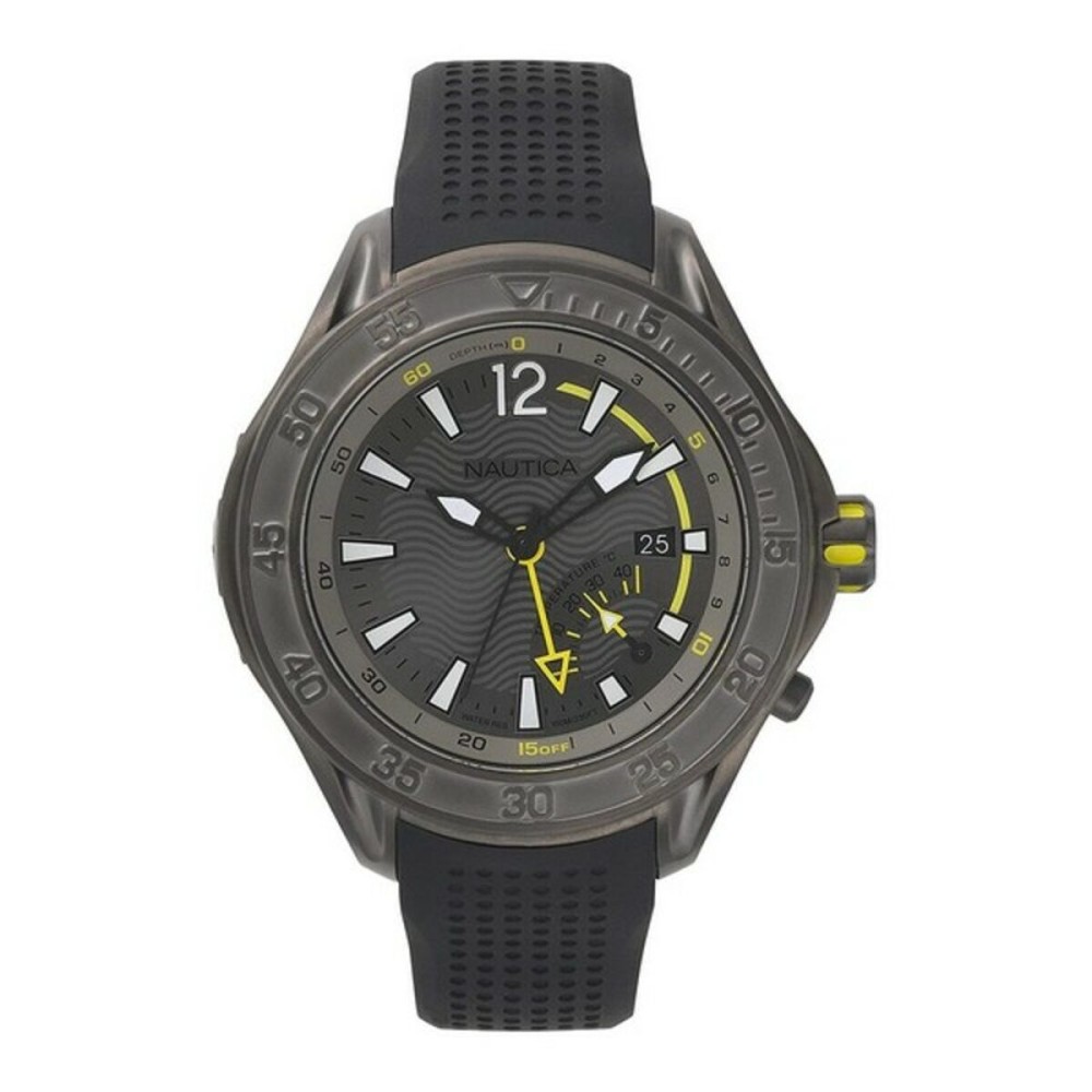 Herrenuhr Nautica NAPBRW003 Schwarz Grau