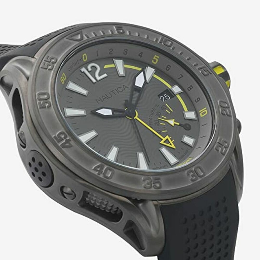 Herrenuhr Nautica NAPBRW003 Schwarz Grau
