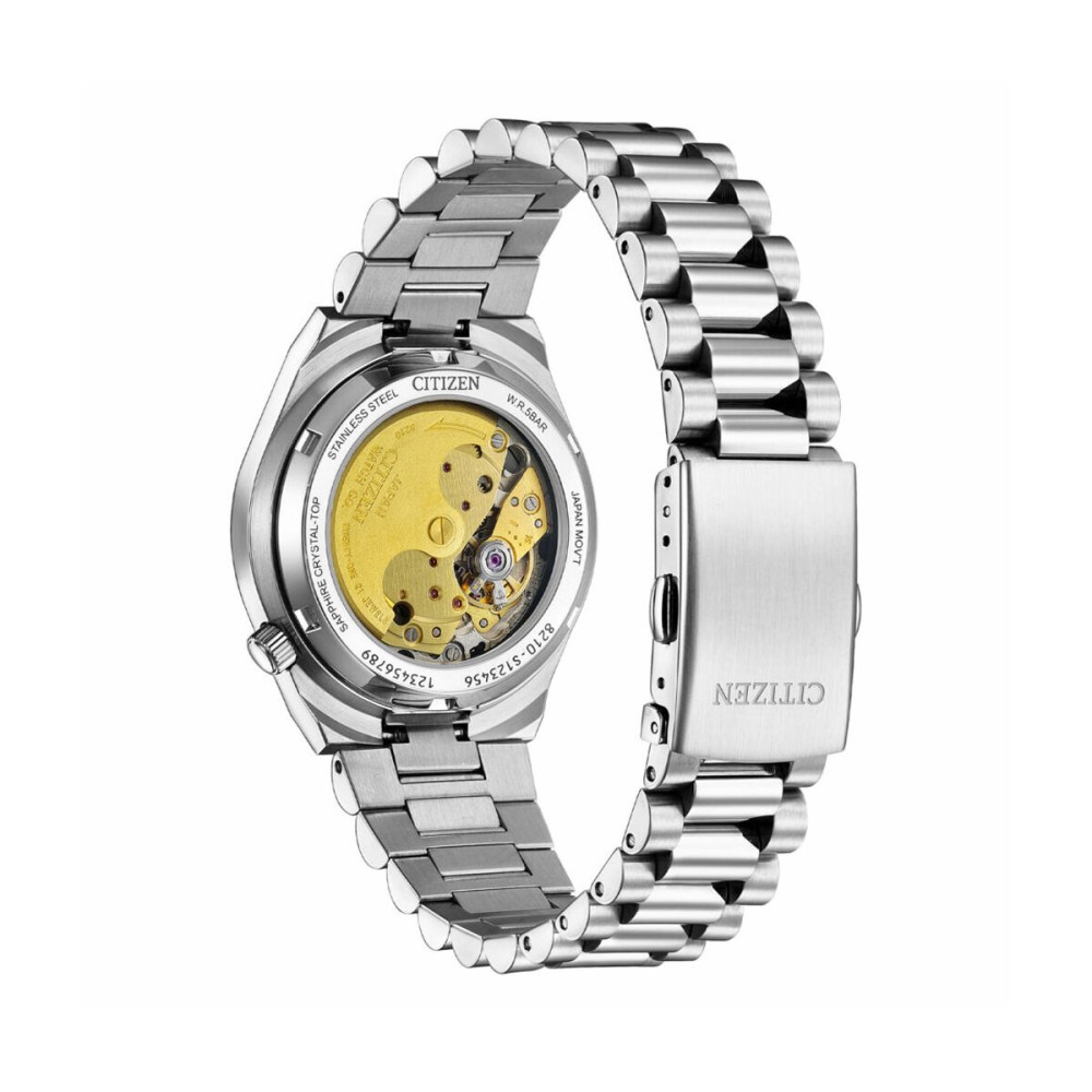 Unisex-Uhr Citizen NJ0200-50X Silberfarben (Ø 37 mm)