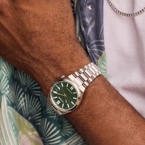 Unisex-Uhr Citizen NJ0200-50X Silberfarben (Ø 37 mm)
