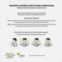 Wiederverwendbare Stoff-Hygienemaske Harry Potter Für Kinder