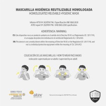 Wiederverwendbare Stoff-Hygienemaske Harry Potter Für Kinder