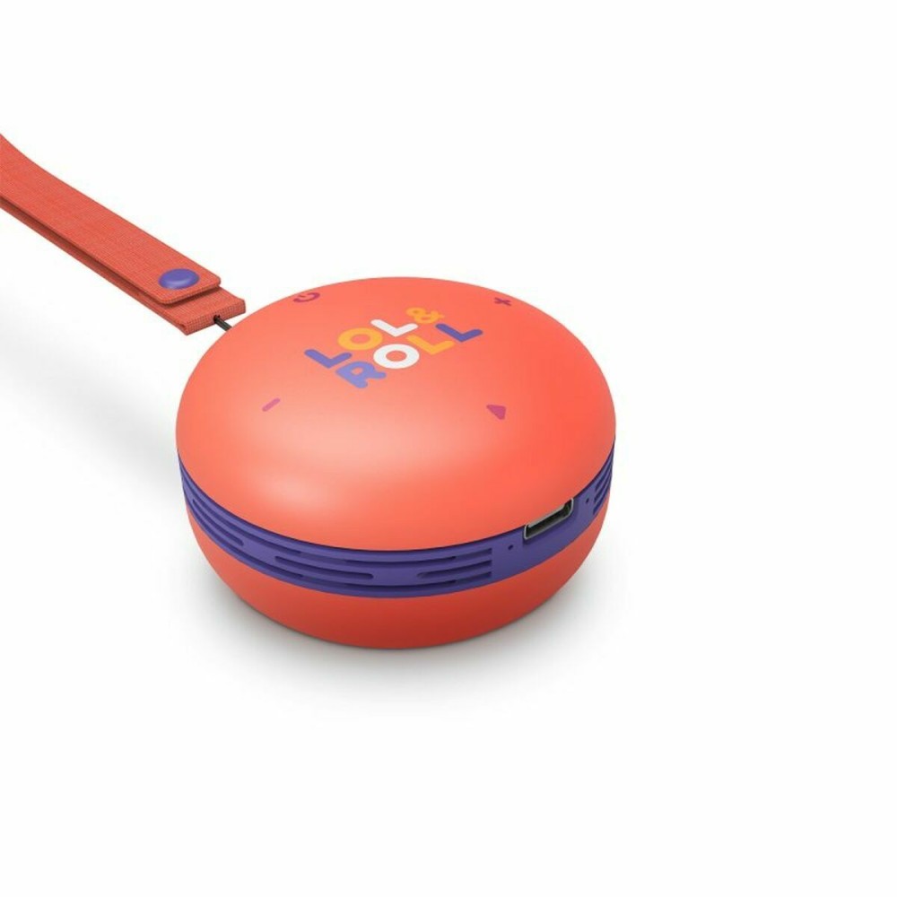 Haut-parleurs bluetooth portables Energy Sistem Lol&Roll Pop Orange 5 W