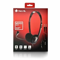 Casques avec Microphone NGS MS103MAX Noir