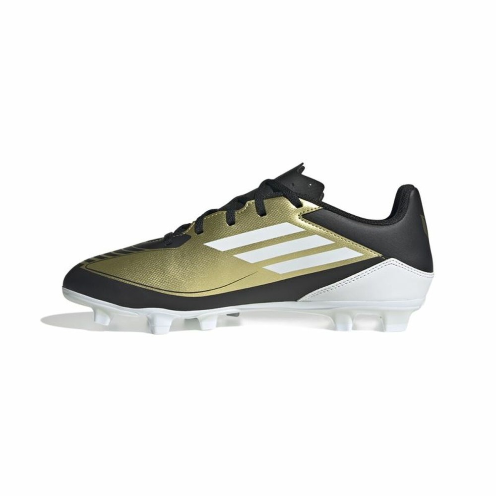 Chaussures de Football pour Adultes Adidas F50 Club Messi Doré