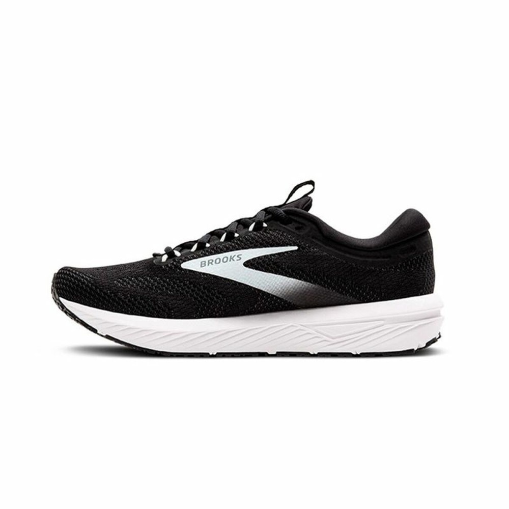 Chaussures de Running pour Adultes Brooks Revel 7 Blanc Noir