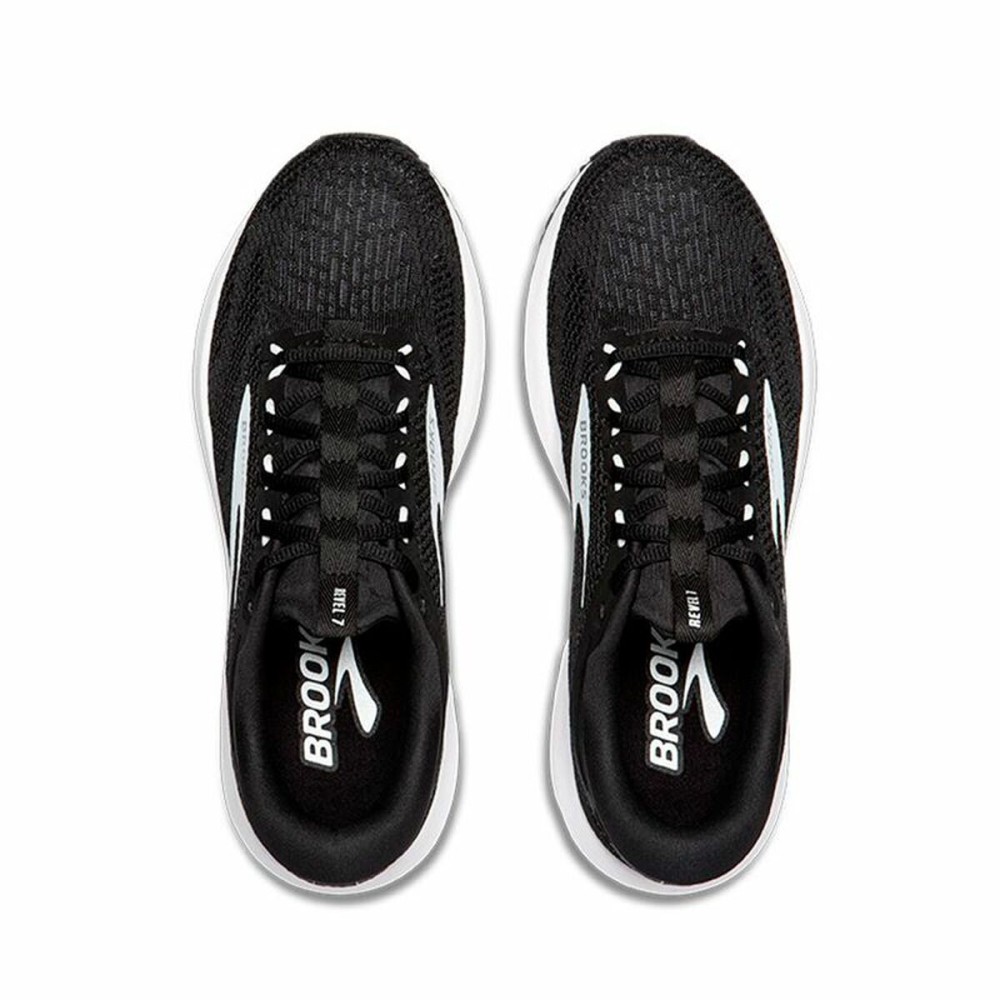 Running Shoes for Adults Brooks Revel 7 White Black
