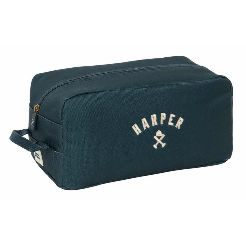 Schuhtasche für die Reise Harper & Neyer Marineblau 34 x 15 x 18 cm