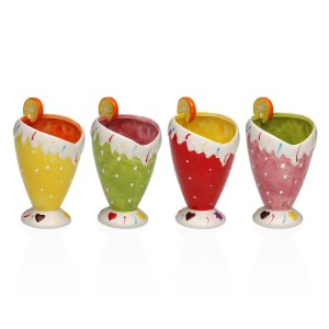 Ice Cream and Milk Shake Glass Versa Ceramic