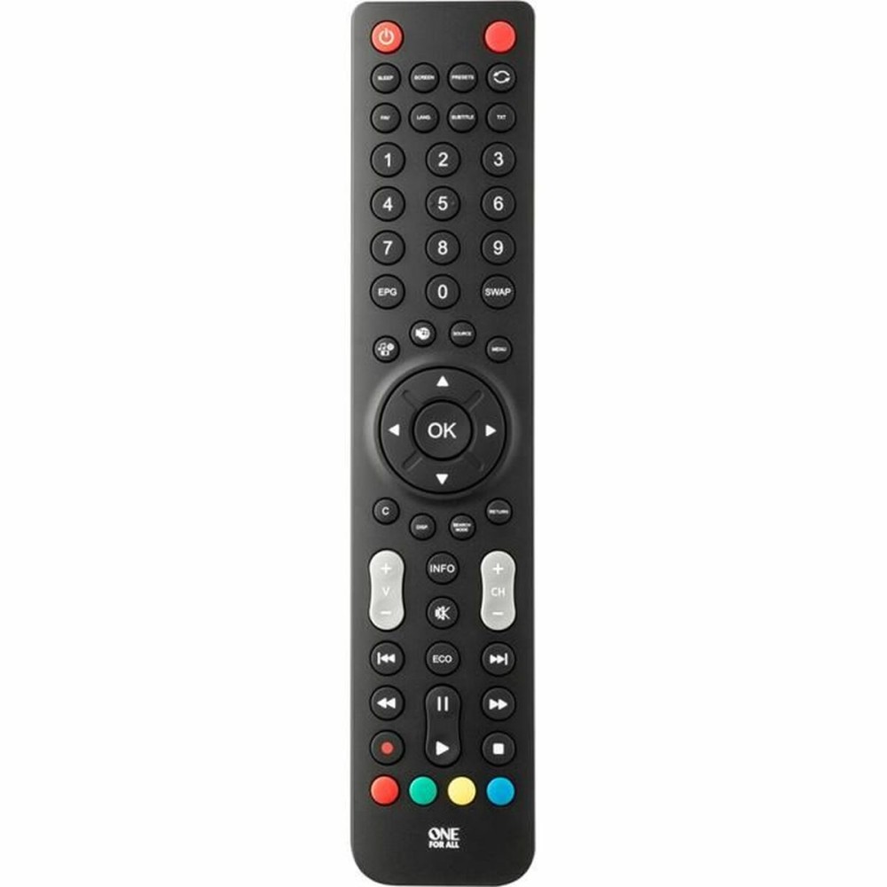 Universal Remote Control One For All Black