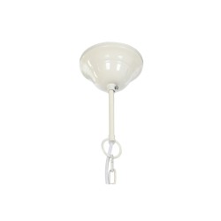 Suspension Home ESPRIT Blanc Bambou Bois de manguier 50 W 48 x 48 x 57 cm