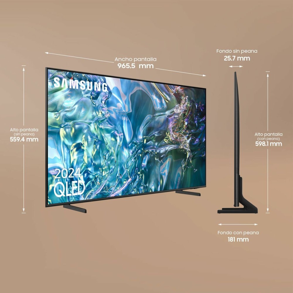 TV intelligente Samsung 43" 4K Ultra HD LED HDR QLED