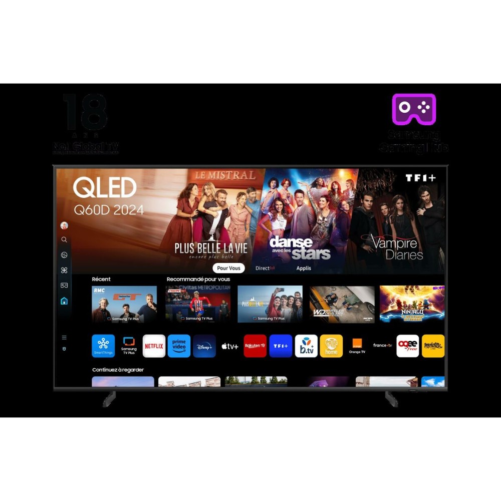 Smart TV Samsung 43" 4K Ultra HD LED HDR QLED