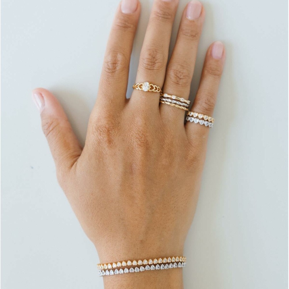Ladies' Ring 24KAE 124141Y/54 Golden 14