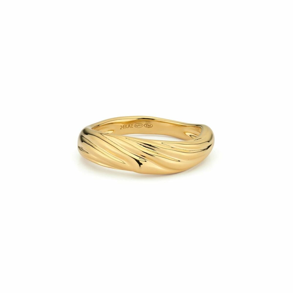 Ladies' Ring 24KAE 124142Y/56 Golden 16