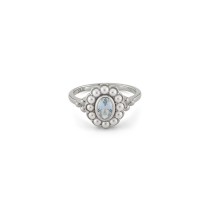 Ladies' Ring 24KAE 12416S/58 18 Silver