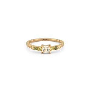 Ladies' Ring 24KAE 12446Y/56 Golden 16