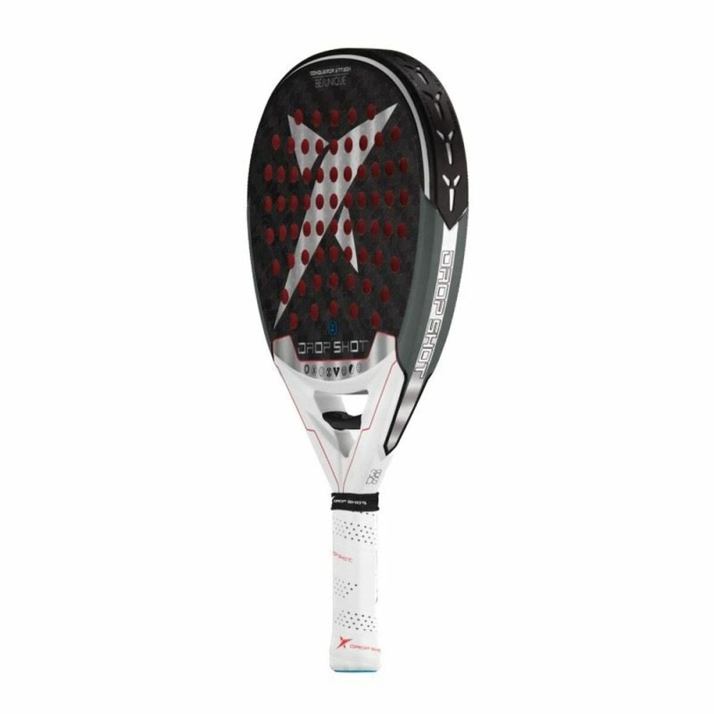 Padel Racket Drop Shot Explore Conqueror Attack Nic White Black