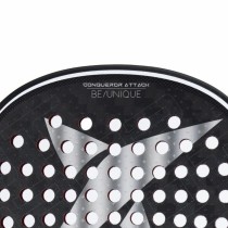 Padel Racket Drop Shot Explore Conqueror Attack Nic White Black