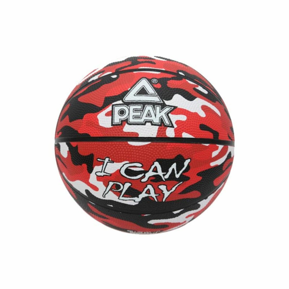 Basketball Peak Peak Camo Ball Schwarz (Größe 5)