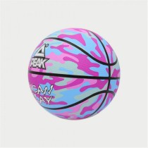 Ballon de basket Peak Peak Camo Ball Bleu Rose clair (Taille 5)