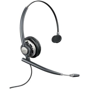 Casques avec Microphone Poly Noir
