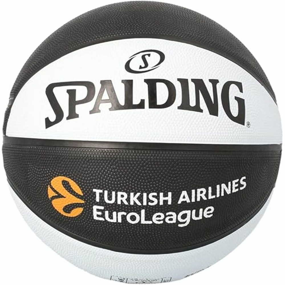 Basketball Spalding Asvel Sz7 Weiß Schwarz (Größe 7)
