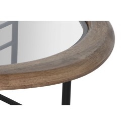 Centre Table Home ESPRIT Brown Black Crystal Fir wood 120 x 69 x 33 cm