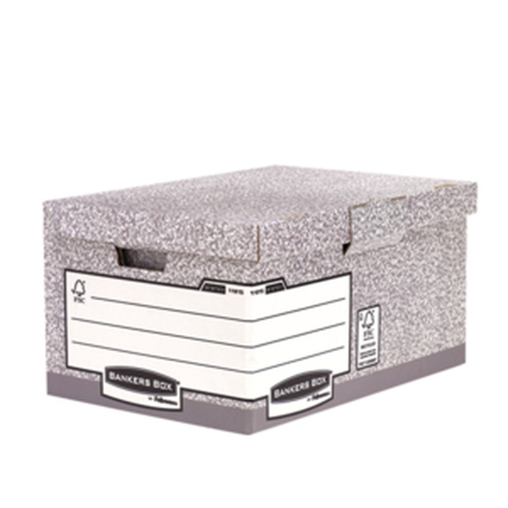 File Box Fellowes Grey 10Units (31 x 39 x 56 cm)