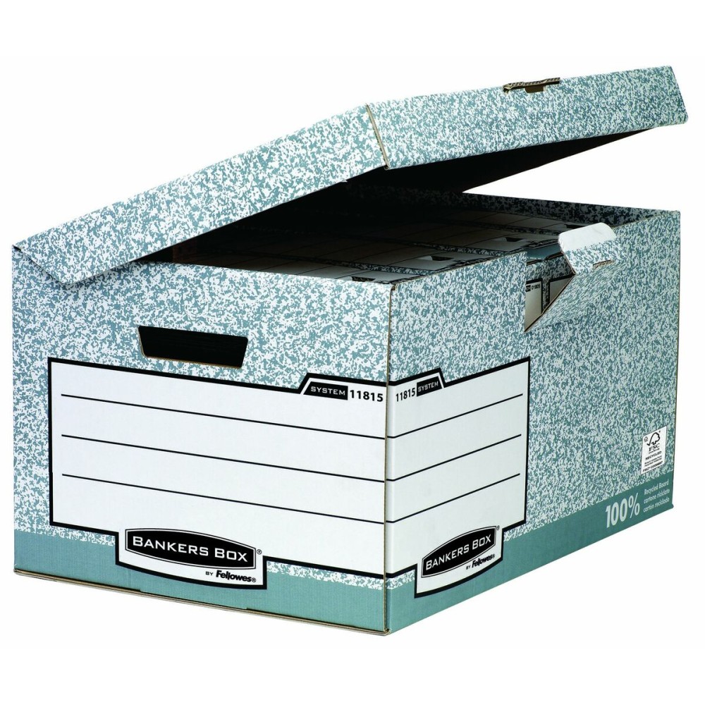 File Box Fellowes Grey 10Units (31 x 39 x 56 cm)