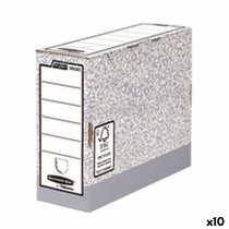 Datei-Box Fellowes Grau A4 10 cm 10 Stück