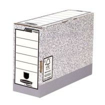 boîte pour archives Fellowes Gris A4 10 cm 10 Unités