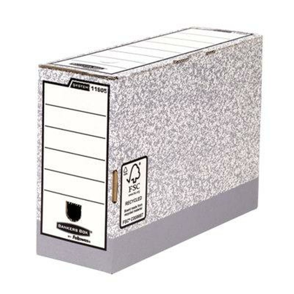 File Box Fellowes Grey A4 10 cm 10Units