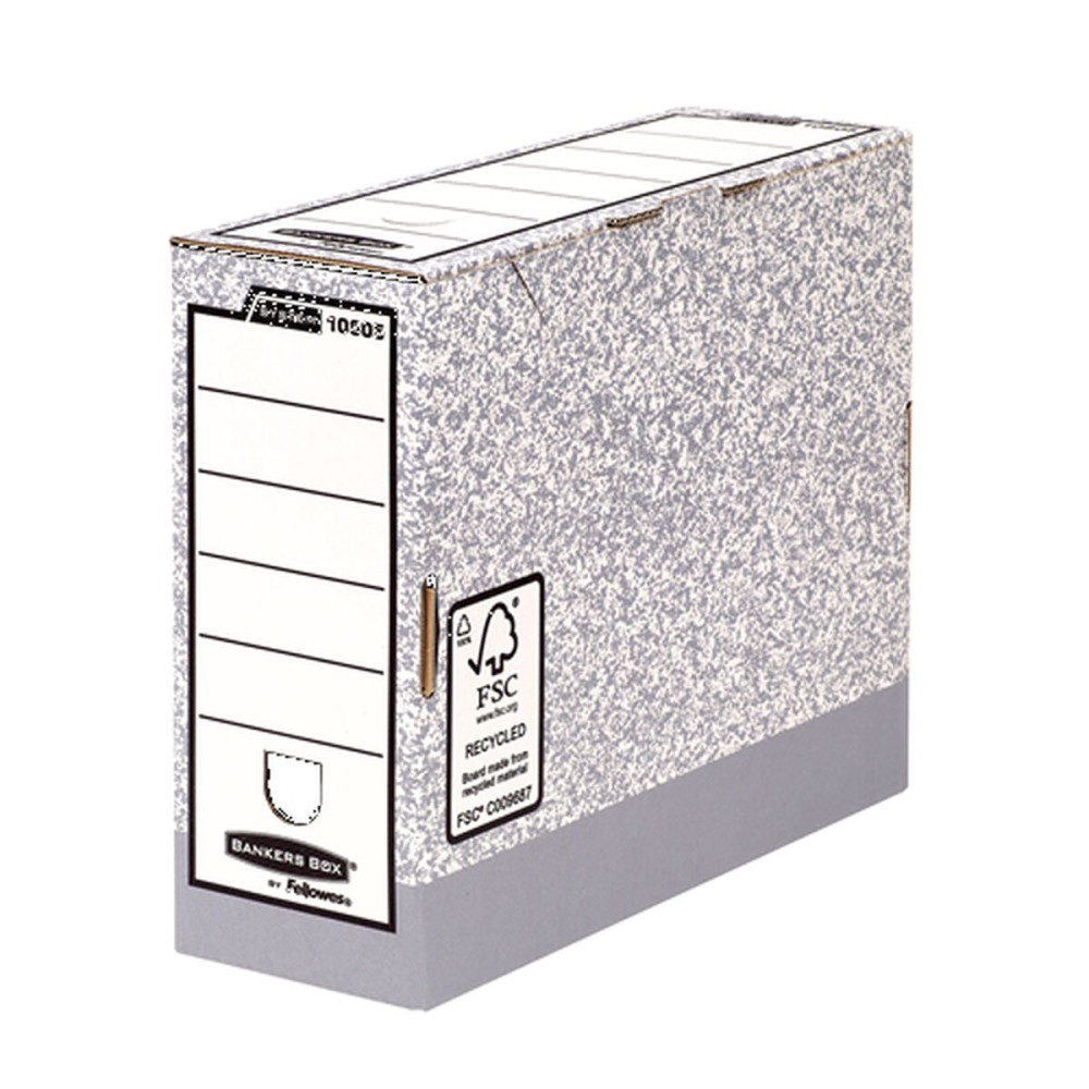 Datei-Box Fellowes Grau A4 10 cm 10 Stück